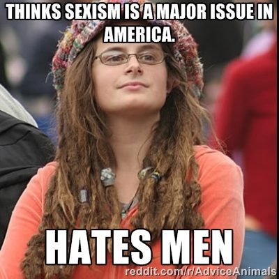 Feminism hates men