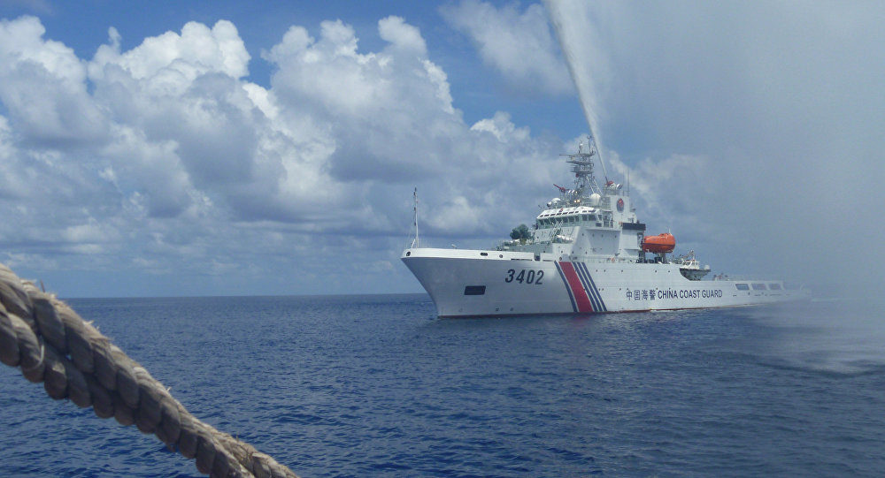 Chinese Coast Guard boat