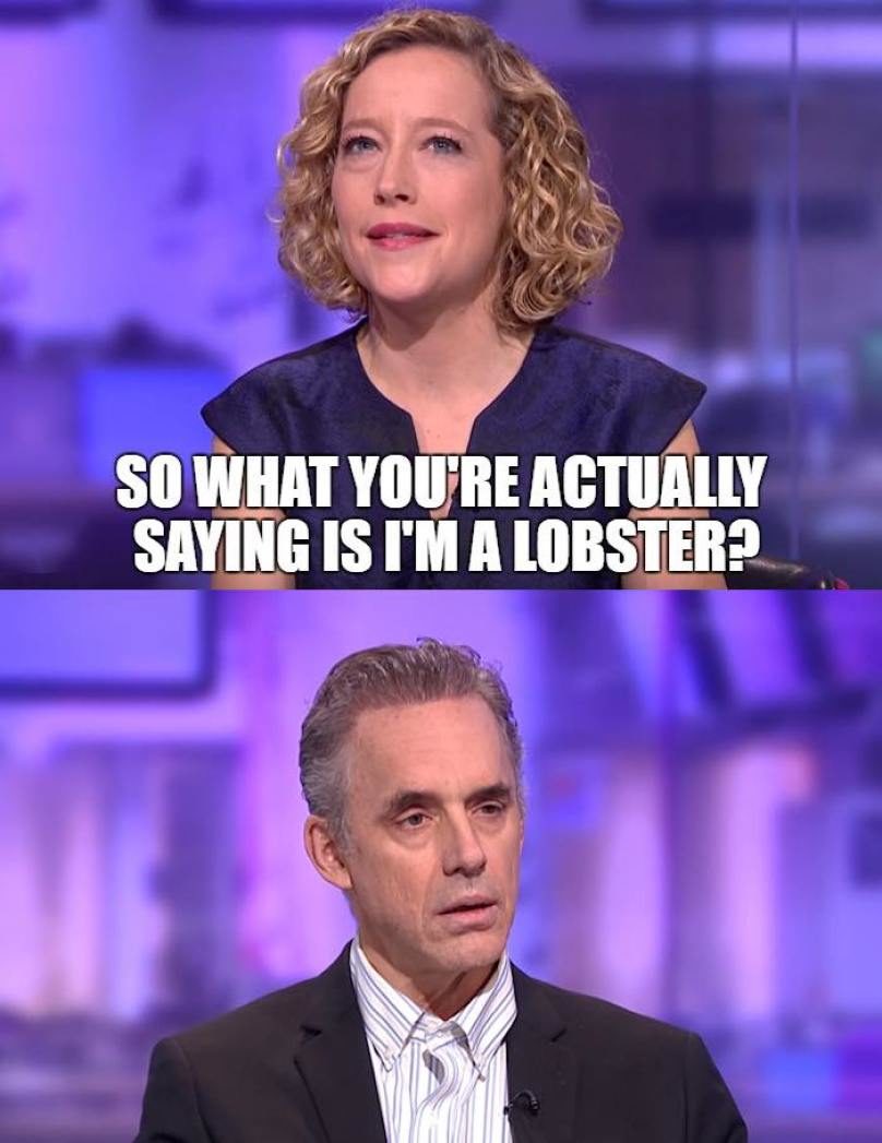 Click to enlarge newman peterson meme