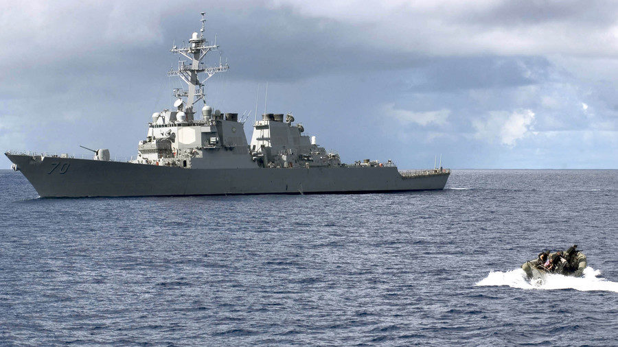 Arleigh Burke-class guided missile destroyer USS Hopper
