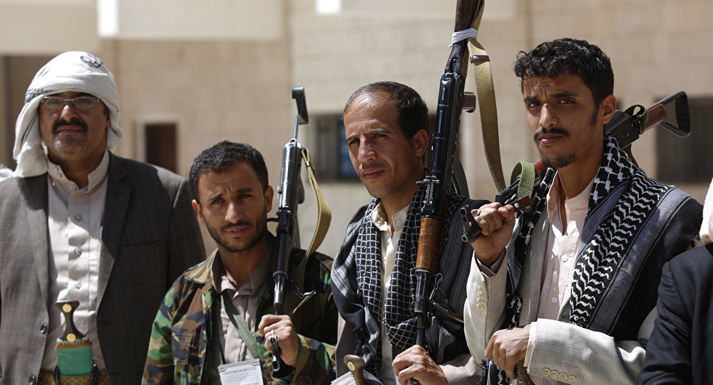 Yemen Houthi fighters