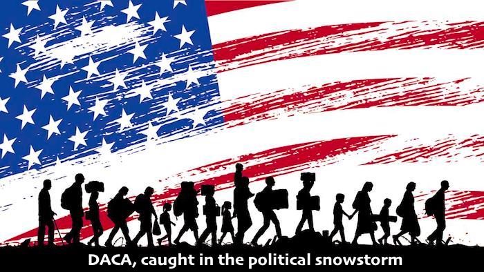 Click to enlarge Flag Snowstorm