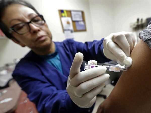 Click to enlarge Flu shot