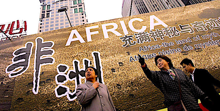 wall Africa chinese