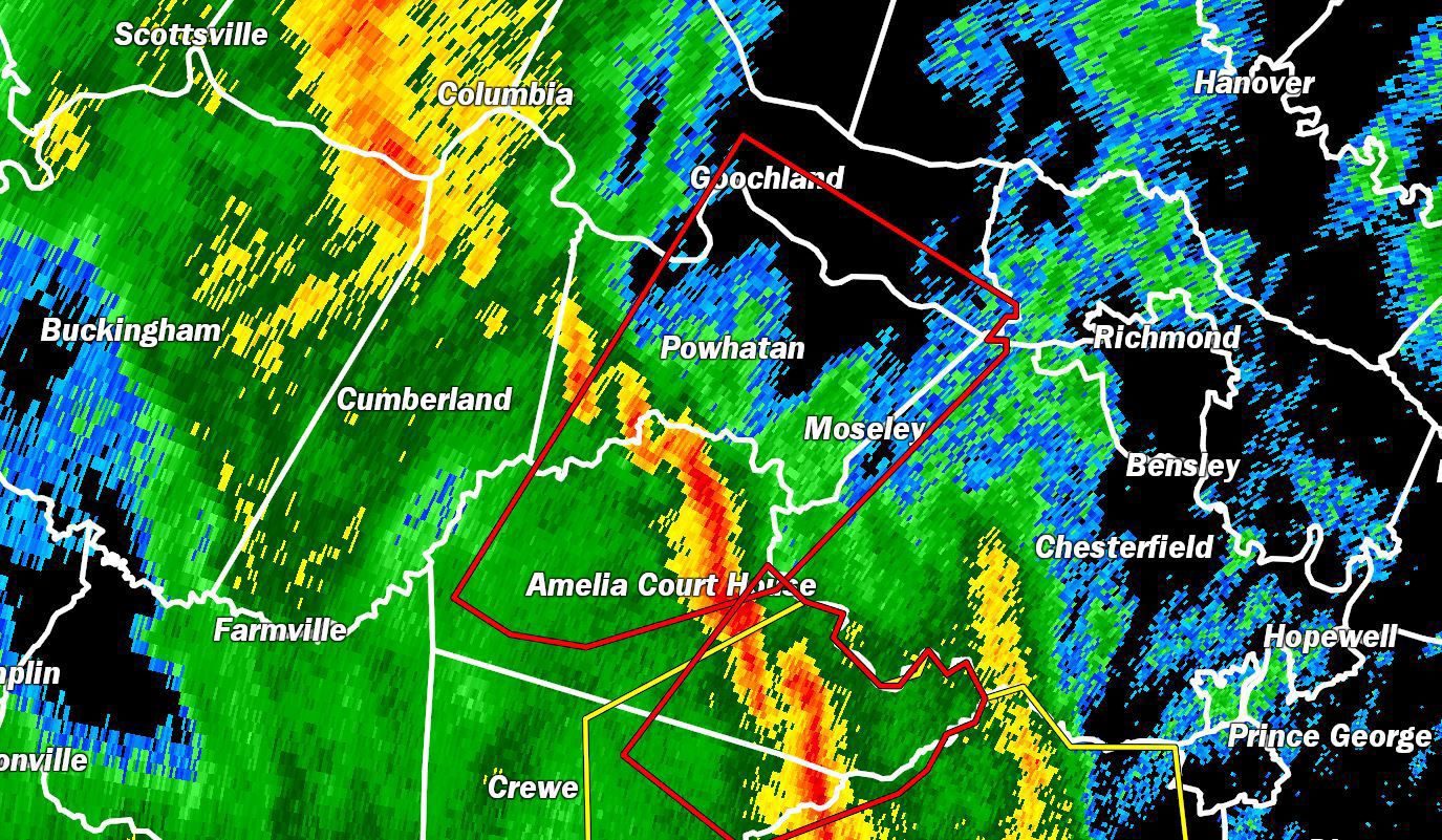 Click to enlarge Virginia tornado