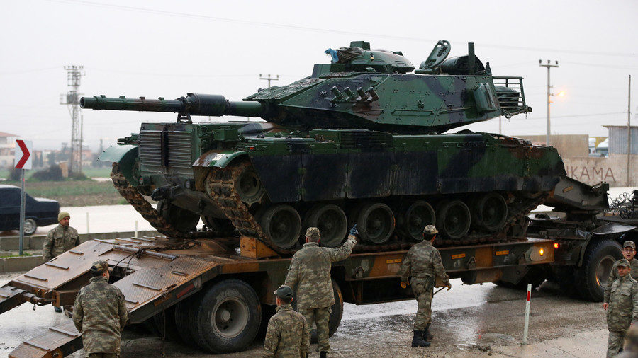 Turkish military tank