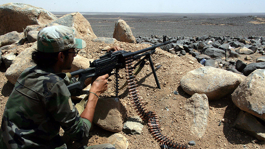 Syrian soldier