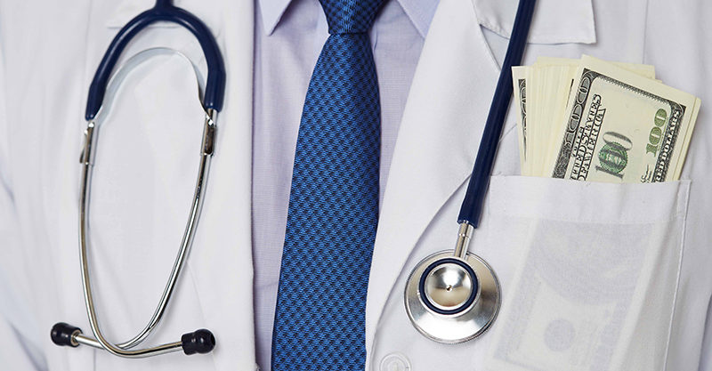 doctor bribe