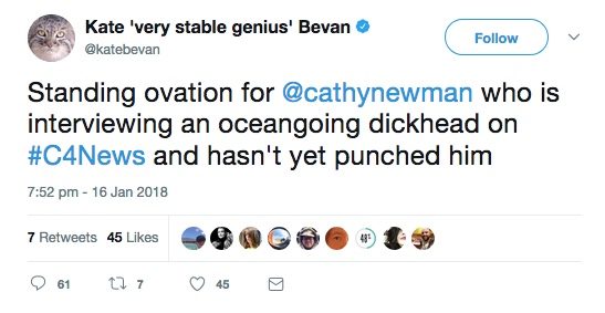 Click to enlarge kate bevan tweet