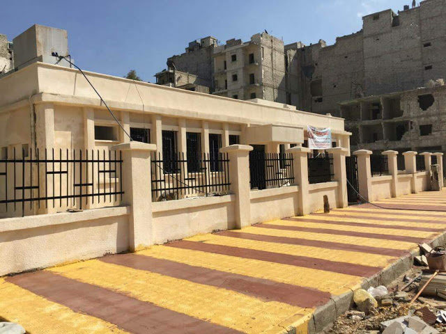Russia’s marvelous work in rebuilding the ruined Djab al-Kaba hospital in Aleppo