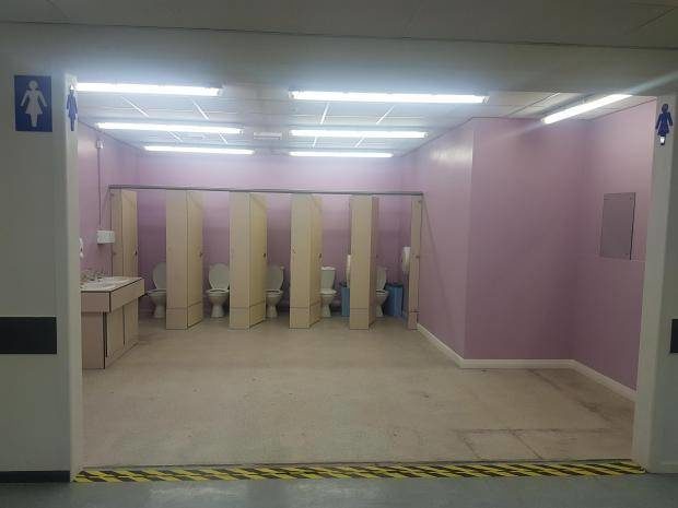 merseyside school bathroom