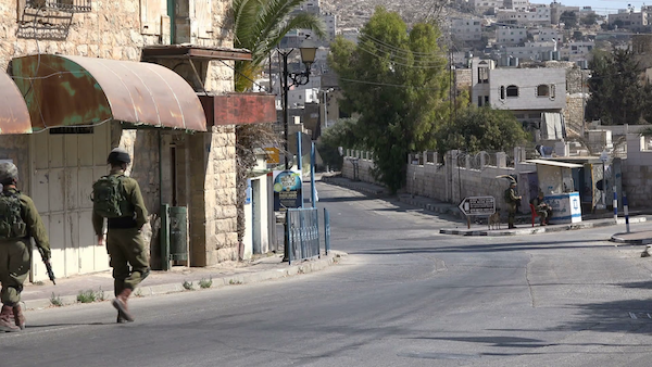IDF Hebron streets