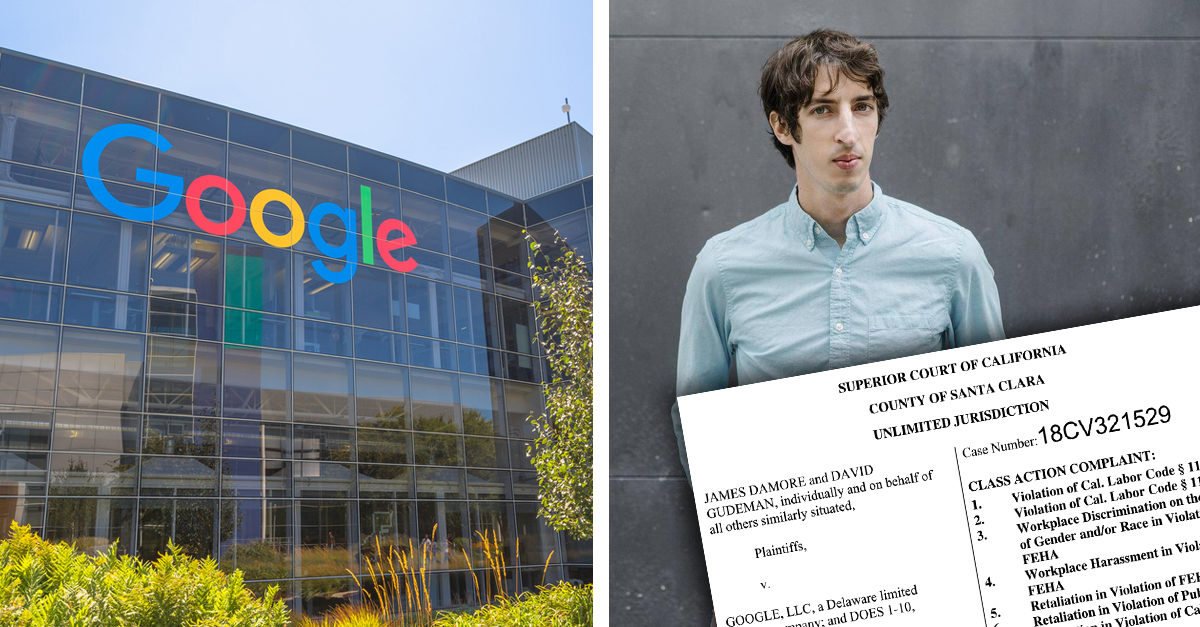 Click to enlarge James Damore Google