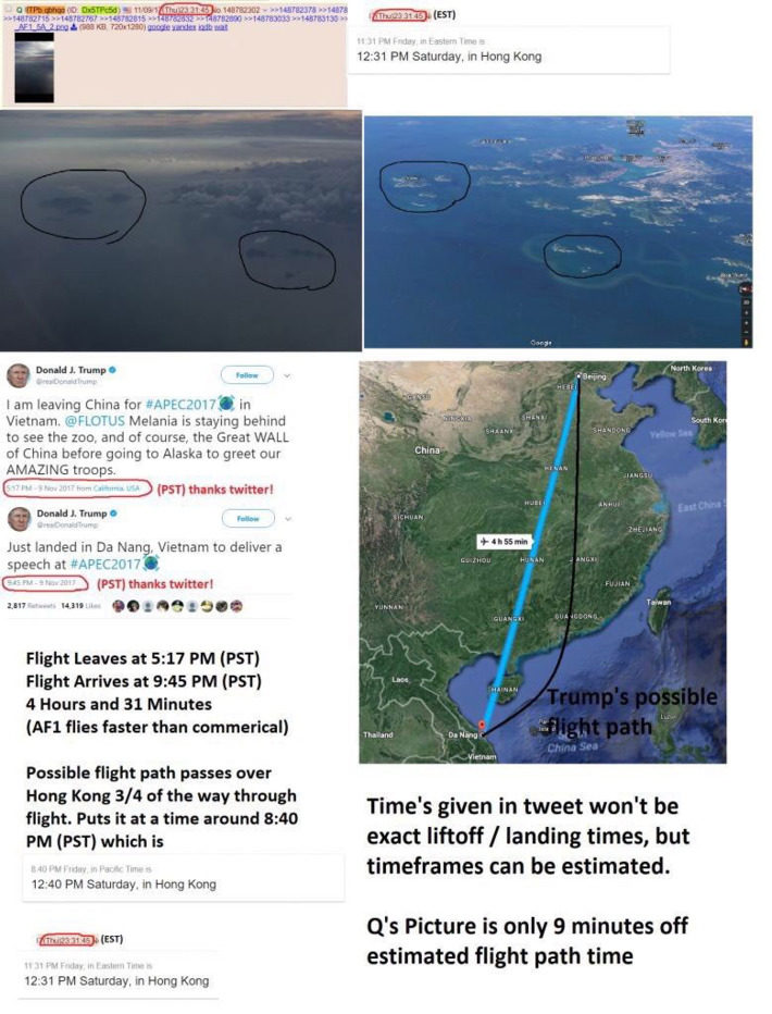 Click to enlarge Q anon compilation