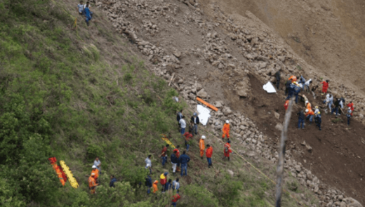 Click to enlarge mudslide Colombia