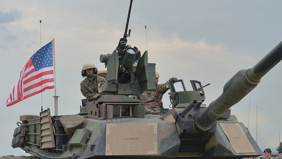 US tank