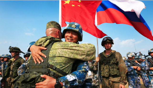 china russia troops