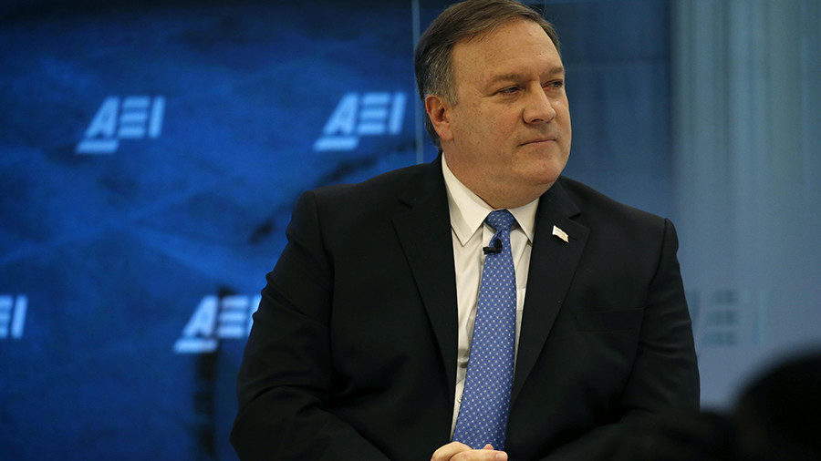 Click to enlarge CIA Director Mike Pompeo