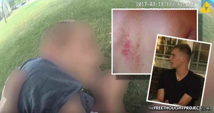 police beat autistic kid