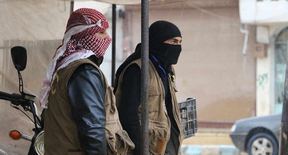 Syrian figters from YPG