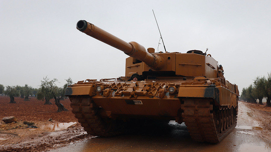 Turkish military tank