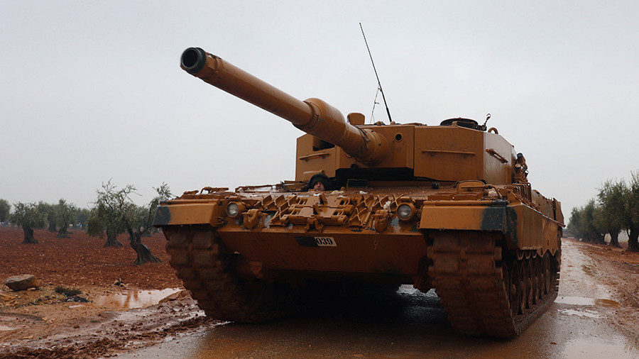 Click to enlarge Turkish military tank