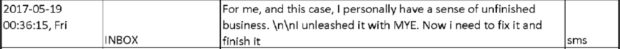 Click to enlarge Peter Strzok text