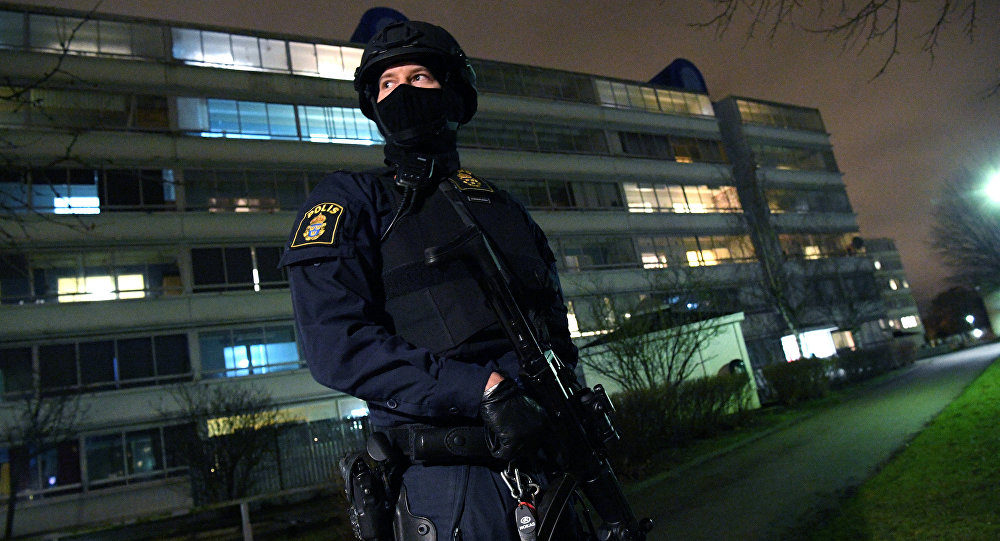 Sweden police cops