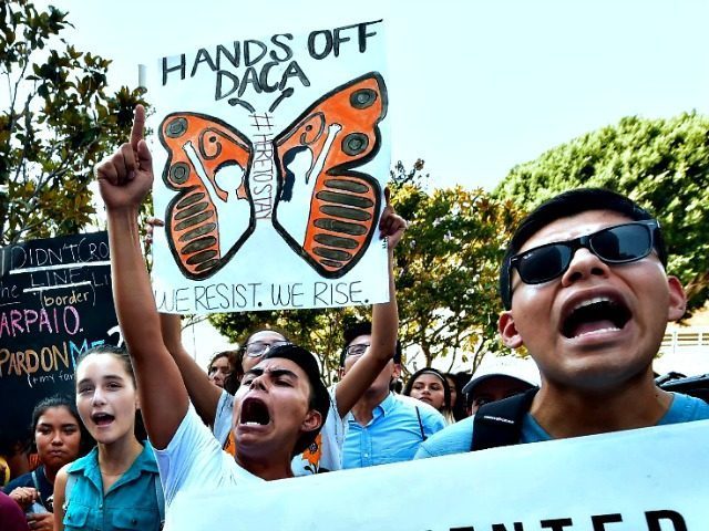 DACA illegal immigrant protest