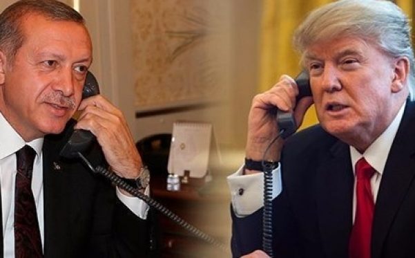 Turkish President Tayyip Erdogan and US President Donald Trump