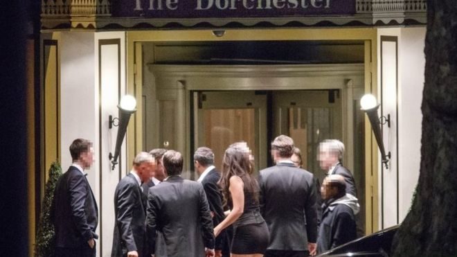 Click to enlarge men-only charity dinner