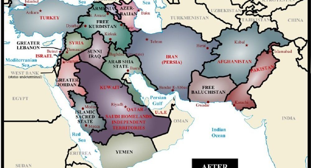 Ralph Peter's map