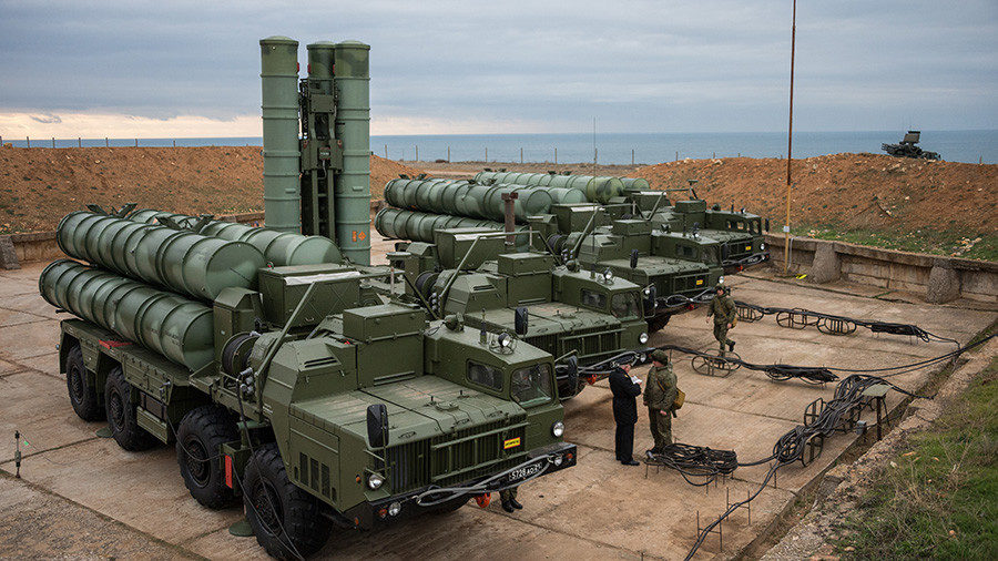 The S-400 Triumf anti-air missile system