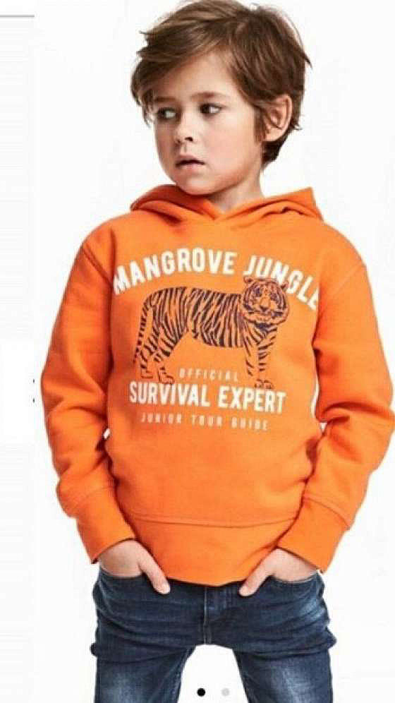 Click to enlarge H&M hoodie racist
