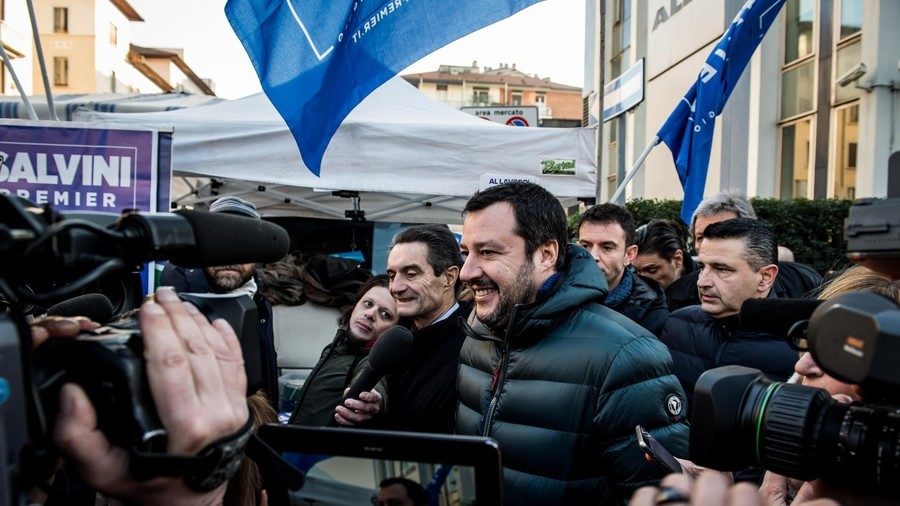 Click to enlarge Matteo Salvini
