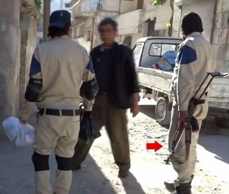 Click to enlarge White Helmets member