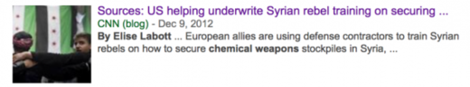 CNN headline
