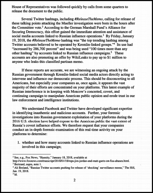 Click to enlarge facebook twitter memo russia trolls