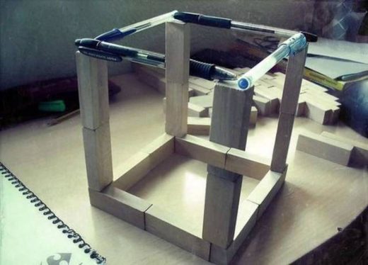 Click to enlarge Impossible construction