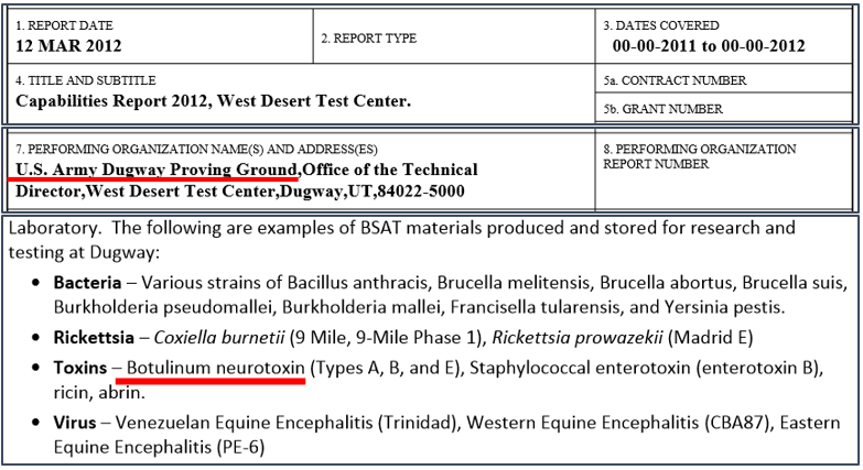 capabilities report