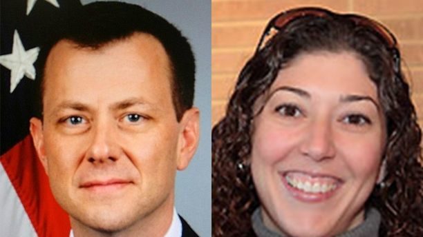 Peter Strzok and Lisa Page