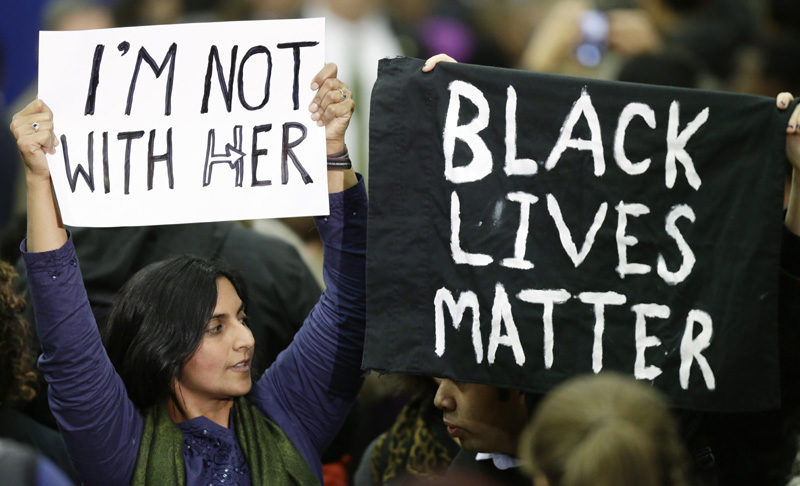 Click to enlarge Black lives matter