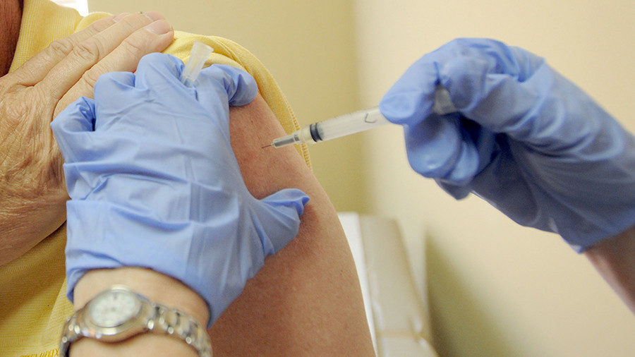 Click to enlarge flu shot vaccine