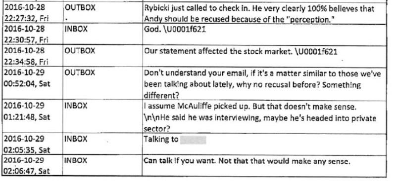 James Rybicki rescue messages