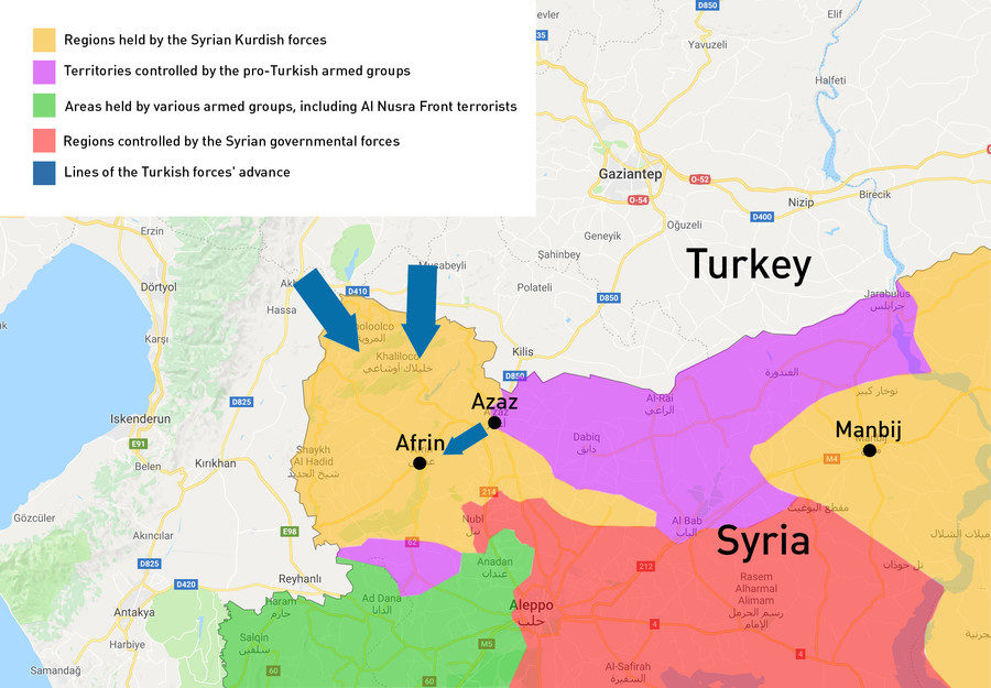 Map of Syria