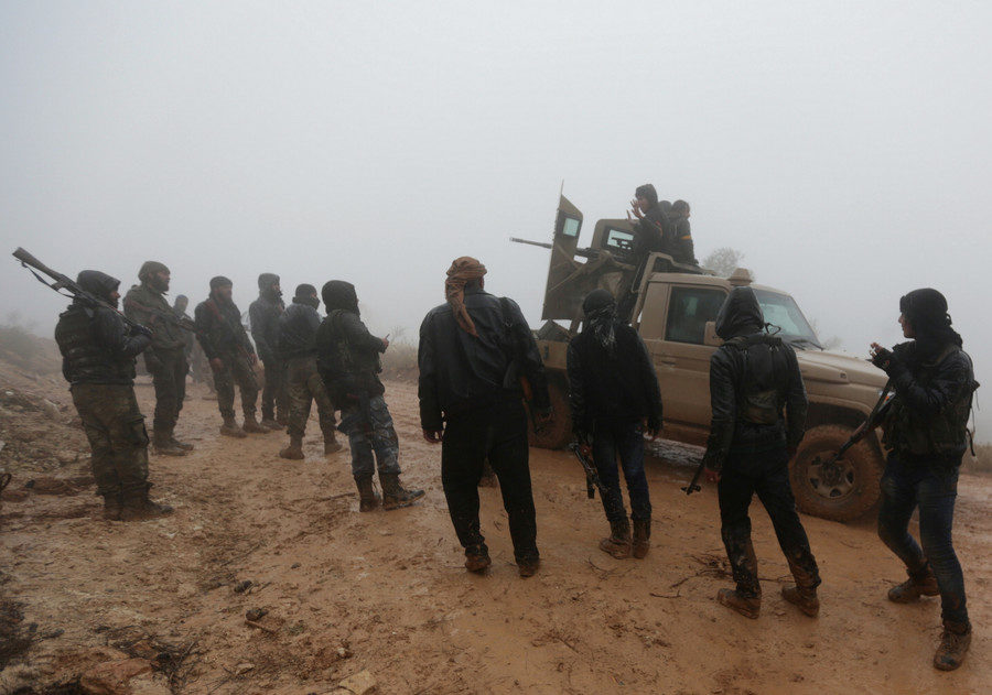 Turkish-backed Free Syrian Army fighters