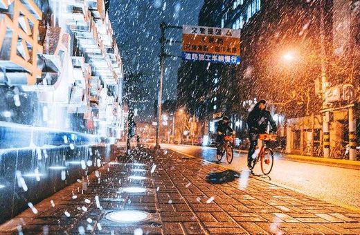 Shanghai snow