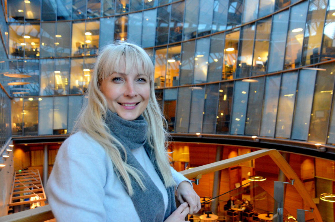 Click to enlarge Laura Huhtasaari. Finns Party deputy chairman and presidential candidate Laura Huhtasaari in Helsinki | Tuomas Forsell/Reuters