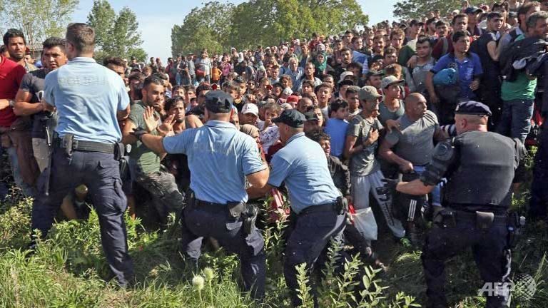 Croatia migrant refugees