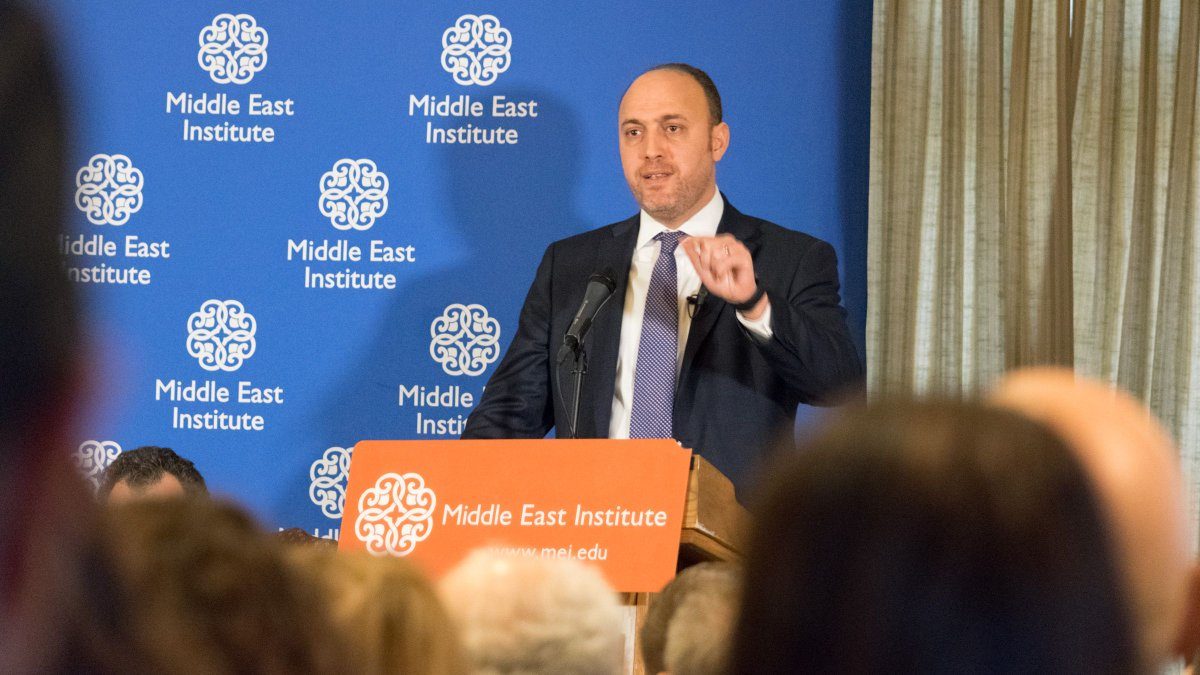 Click to enlarge Palestinian Ambassador Husam Zomlot